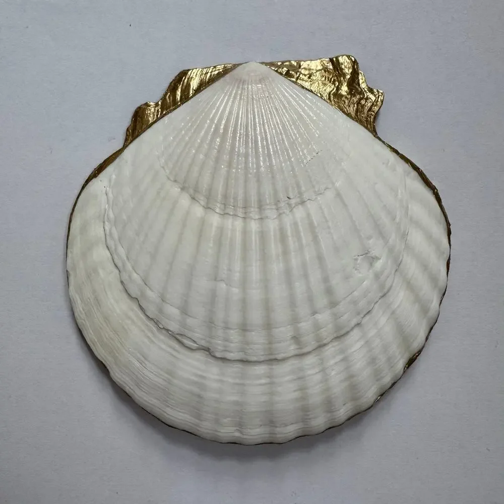 Mediterranean Trinket Jewelry Dish with Olives | Shell Jewelry Ring Holder